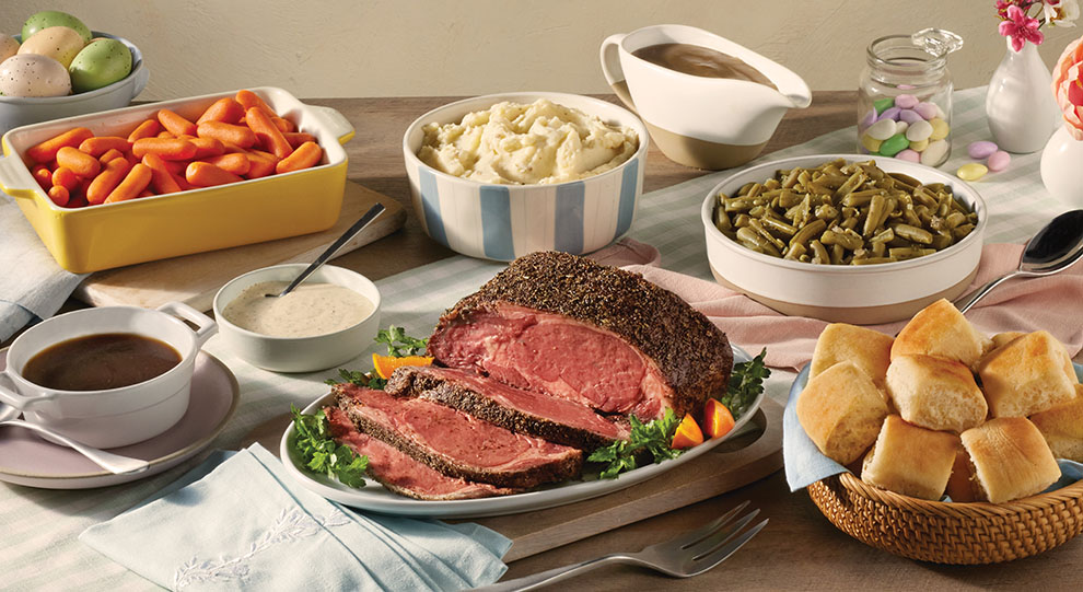 Prime Rib Heat n' Serve Family Dinner Cracker Barrel Heat n' Serve